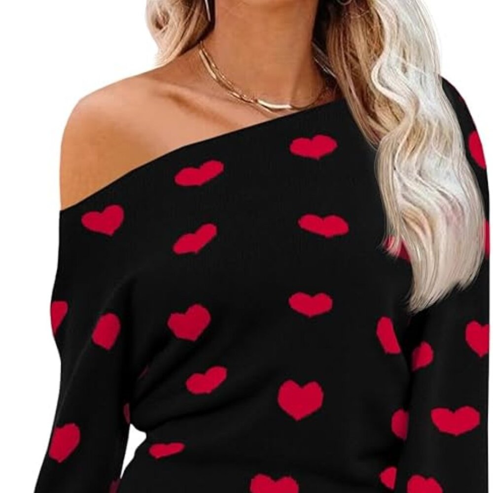 Women's Off The Shoulder Sweater Dress 2026 - Picture 5 of 5
